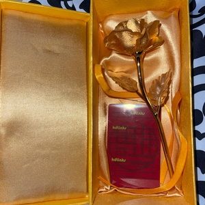 24k gold rose!